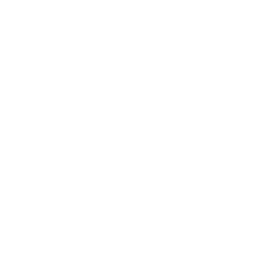 BSL Icon - White outlined hands performing sign language