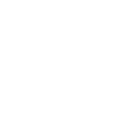 Subtitle Icon - white outlined speech bubble with dashes for text